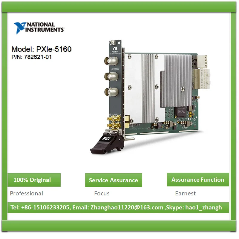 NI PXIe-5160 782621 -01 500MHz 2.5GS/s 10비트 PXI Express 오실로스코프