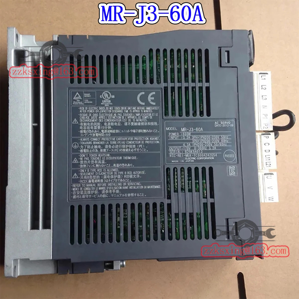 AC 서보 드라이버 오리지널 인박스 신 MR-J3-60A