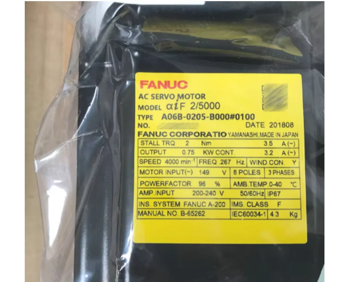 A06B-0205-B000 FANUC AC 서보모터 리퍼 완료 A06B 0205 B000