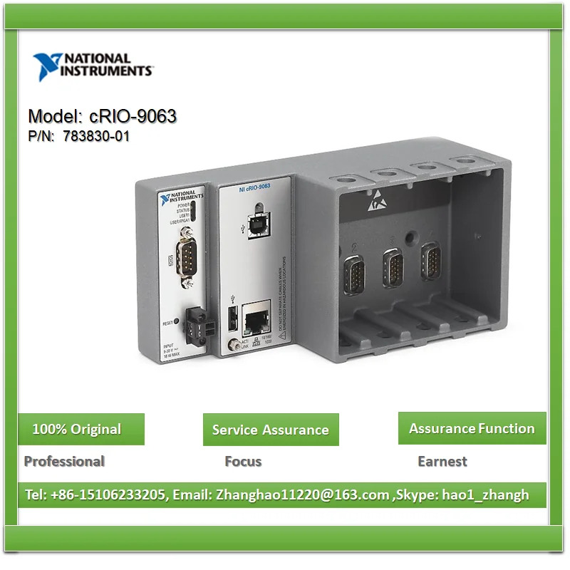 NI cRIO-9063 783830 -01 667MHz 듀얼 코어 컨트롤러 Artix-7 FPGA 모듈