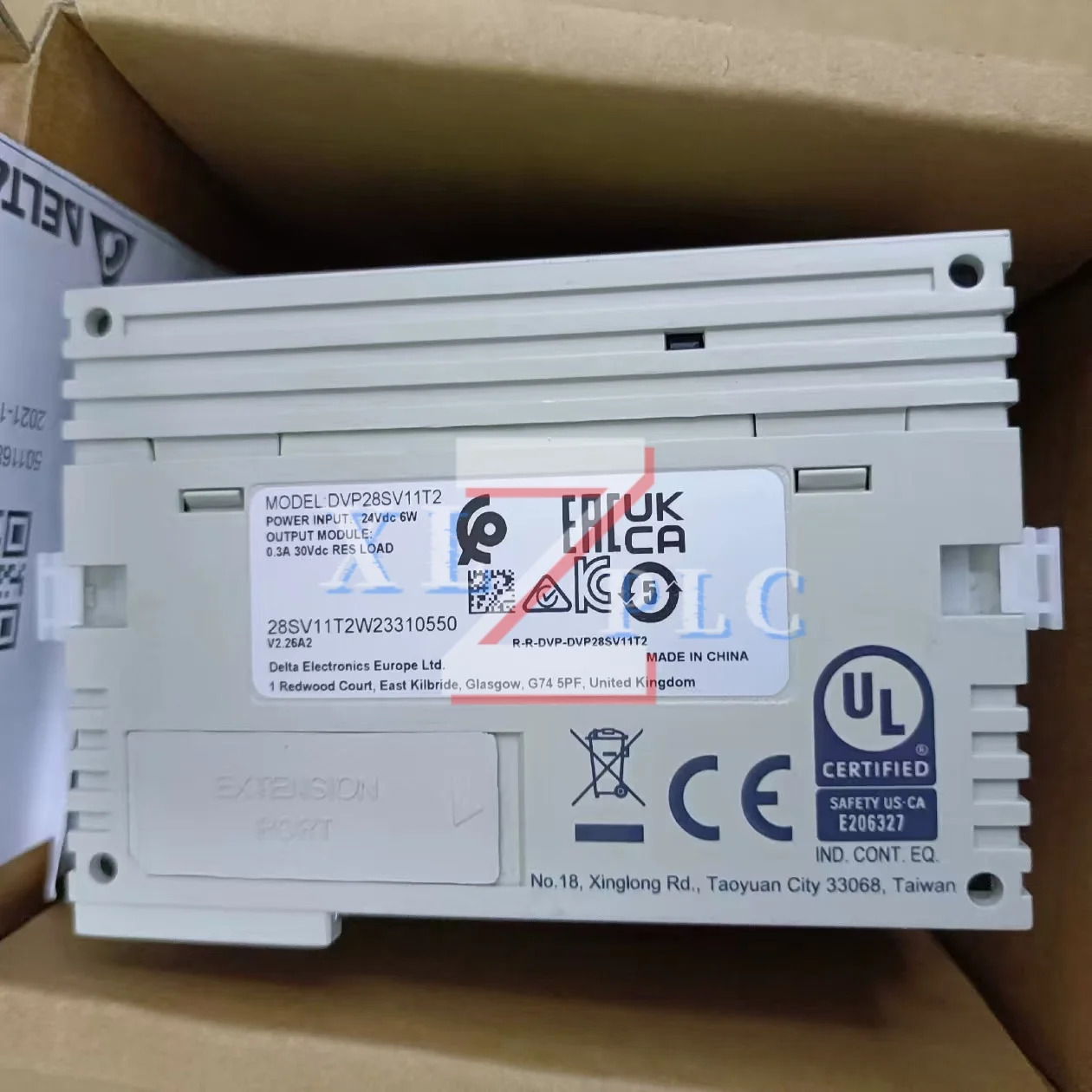 PLC 모듈 DVP28SV11R2 DVP28SV11T2 원본