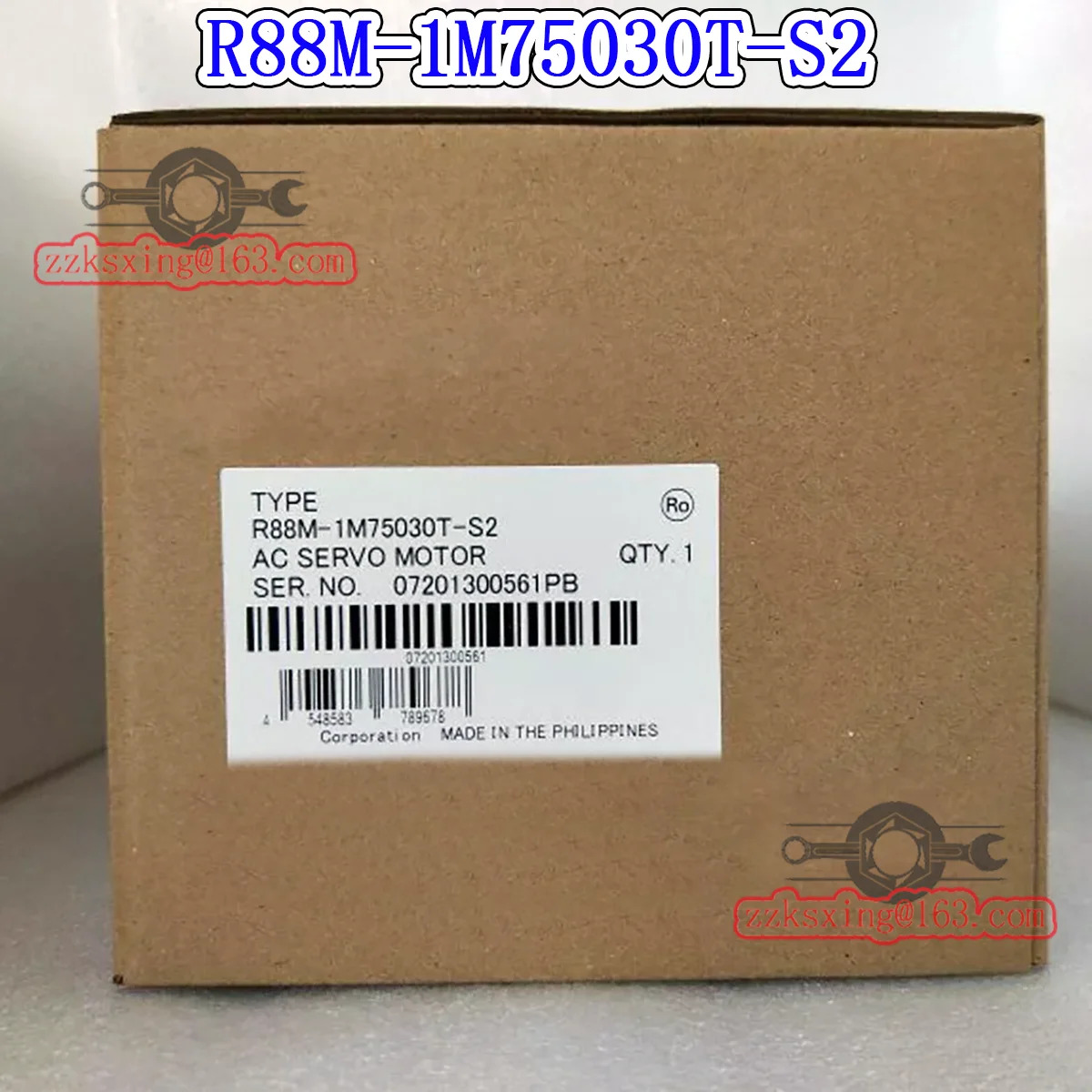 오리지널 AC 서보모터 R88M-1M75030T-S2