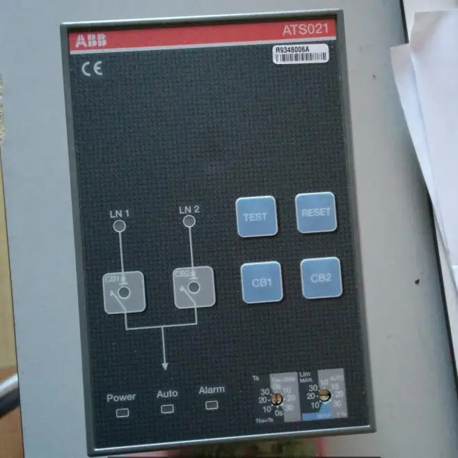 ABB 듀얼 전원 자동 전환 컨트롤러 ATS021 납품 10100413