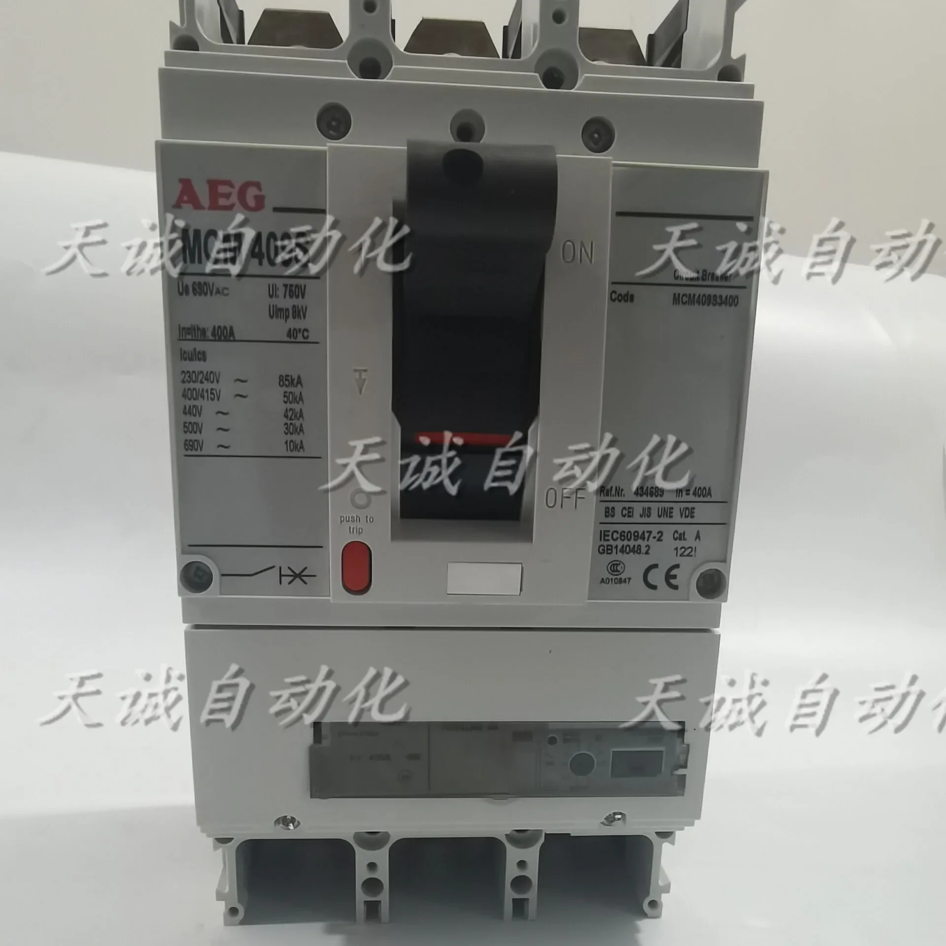 GE/AEG 회로차단기 MCF MCA MCE 409S/교체 FG400 250A350A 400A