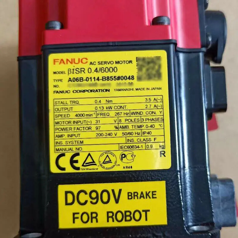 A06B-0114-B855 0048 Fanuc 서보모터 제어 리퍼 완료 A06B 0114 B855