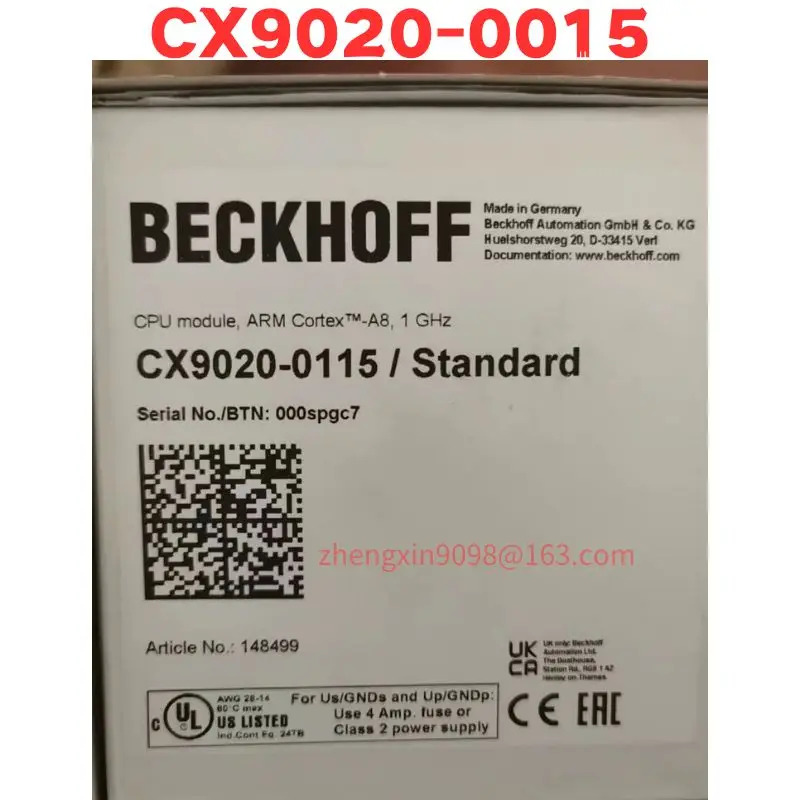 오리지널 CX9020-0115 CX9020 0115 모듈