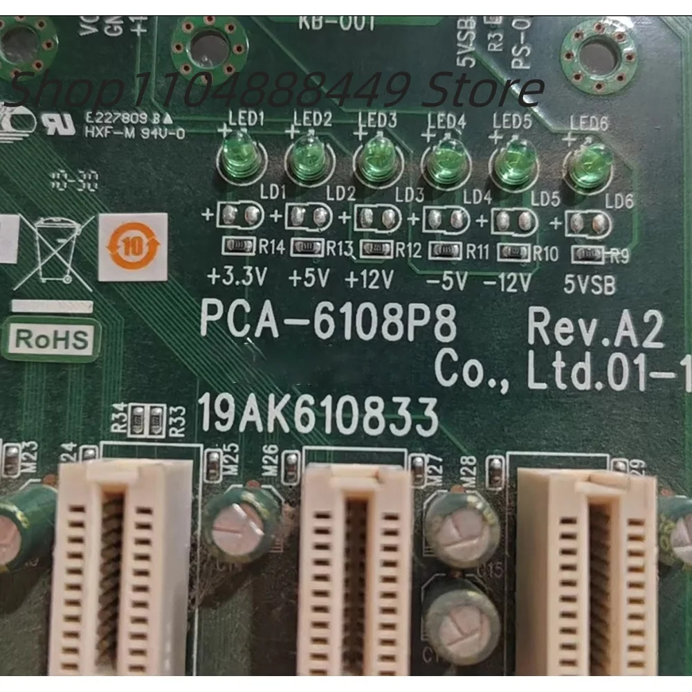PCA-6108P8 Rev.A2 산업컴퓨터 백플레인