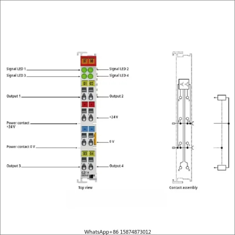 PLC I/O 모듈 EL2904 EL1904 EL6900 EL9011 EK1100 EK1122 EL9410 EL3202 EL1088 EL1008 EL2008