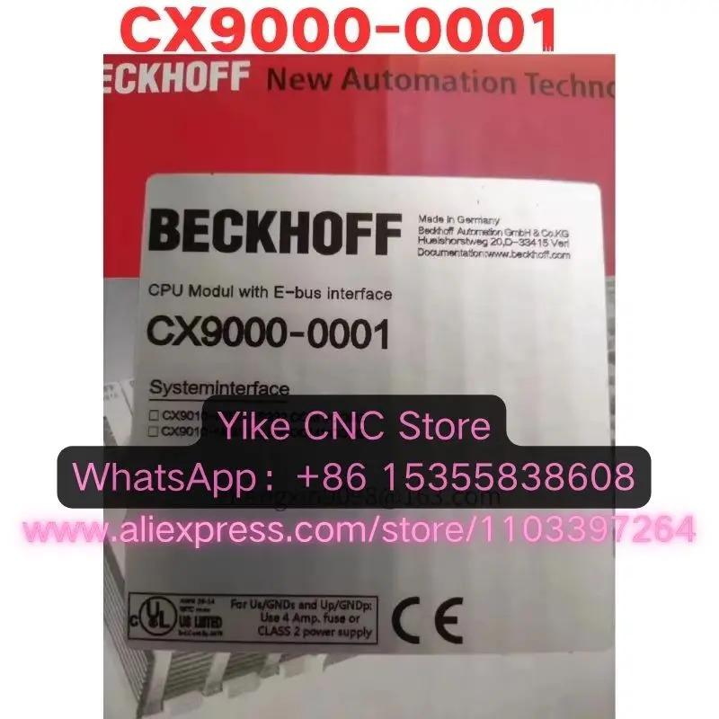 뉴 오리지널 CX9000-0001 CX9000 0001 모듈