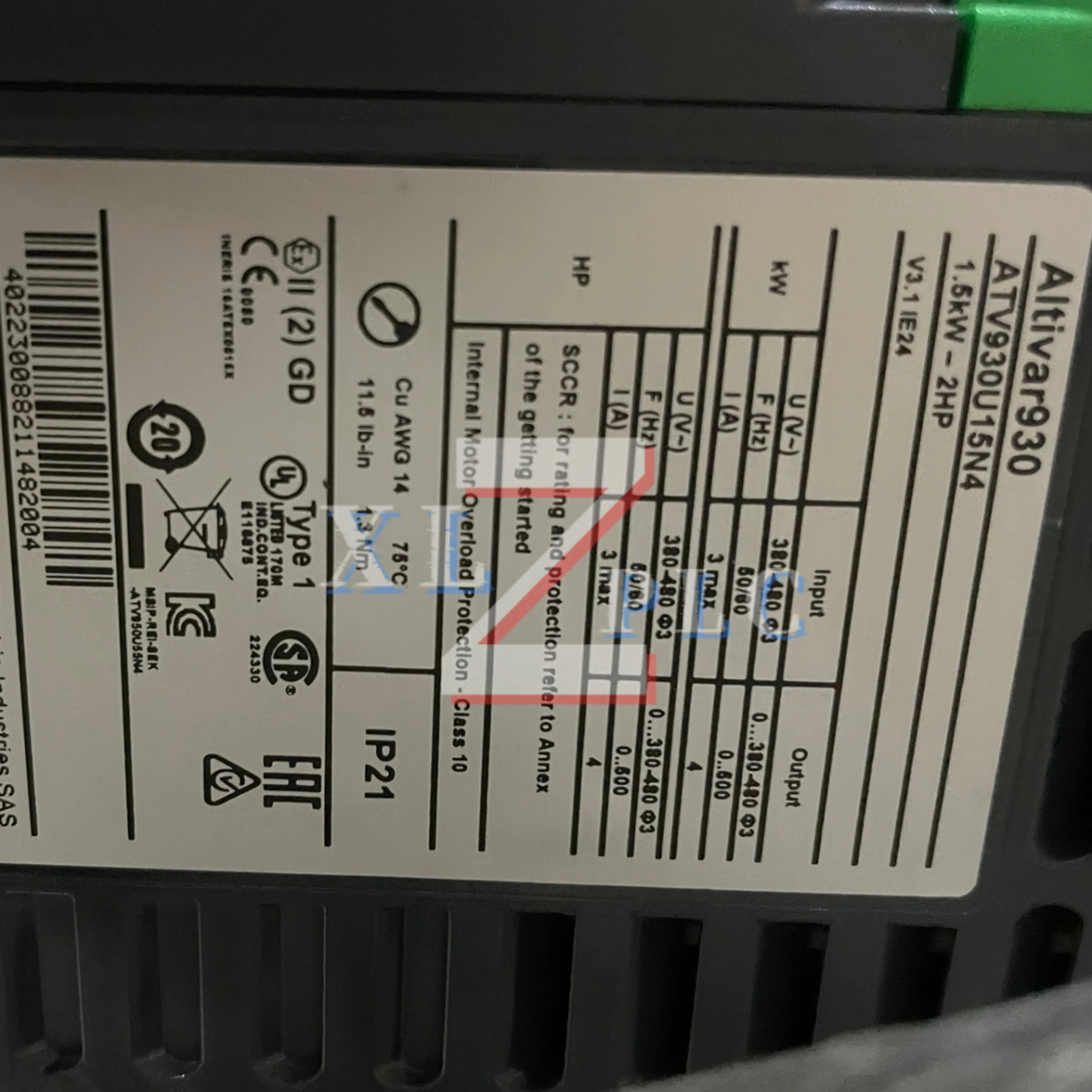 주파수 변환기 ATV61HU15N4Z ATV930U15N4 new