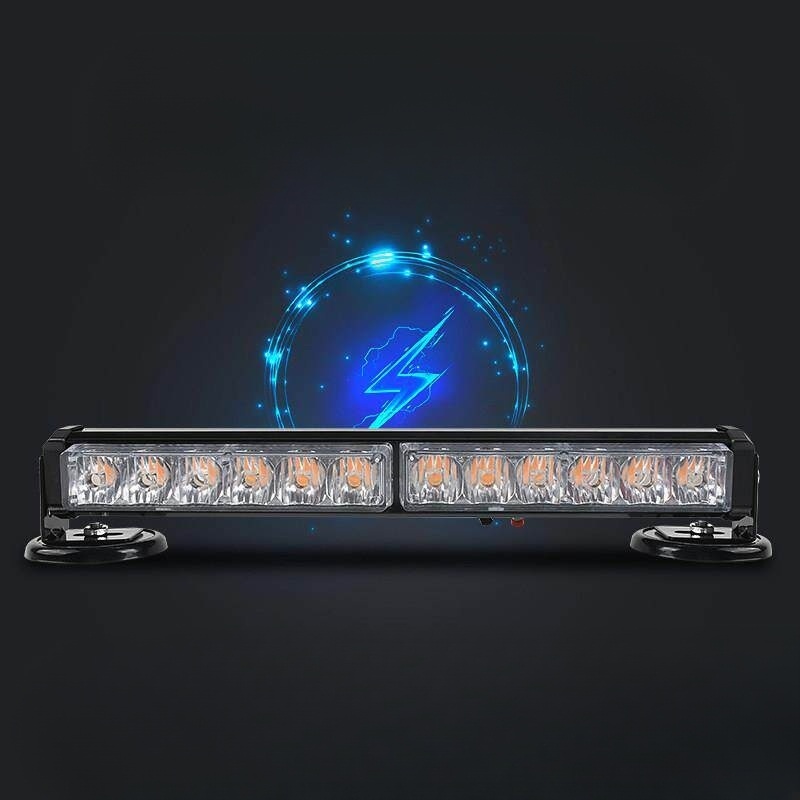 차량 도로 야간 고휘도 LED 충전식 자석 부착 견인차 건설 교통 안전 비상 경고등 - 상세 이미지 3