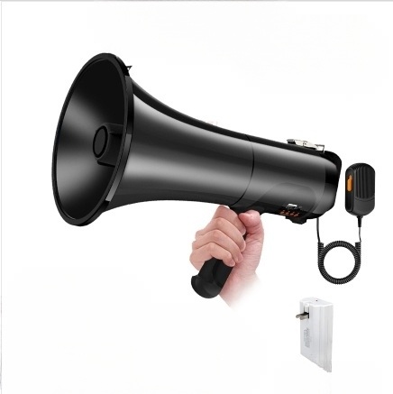 고출력 휴대용 ABS 소재 무선 블루투스 메가폰 확성기 녹음 재생 USB 사이렌 - 상세 이미지 2