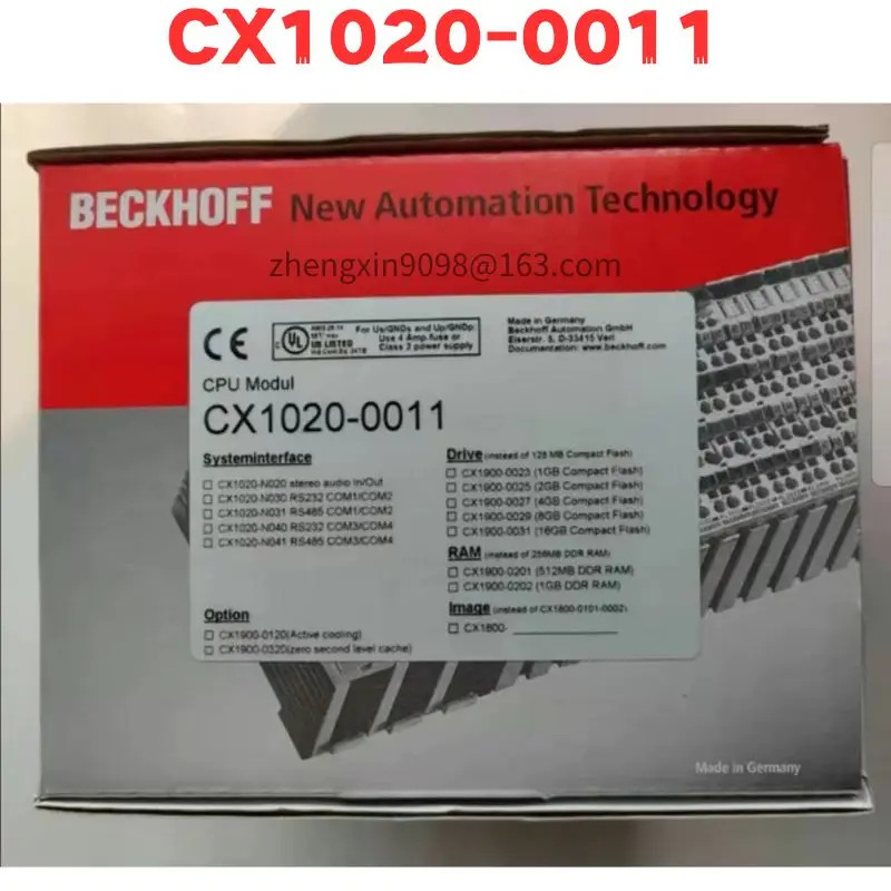 오리지널 CX1020-0011 CX1020 0011 모듈