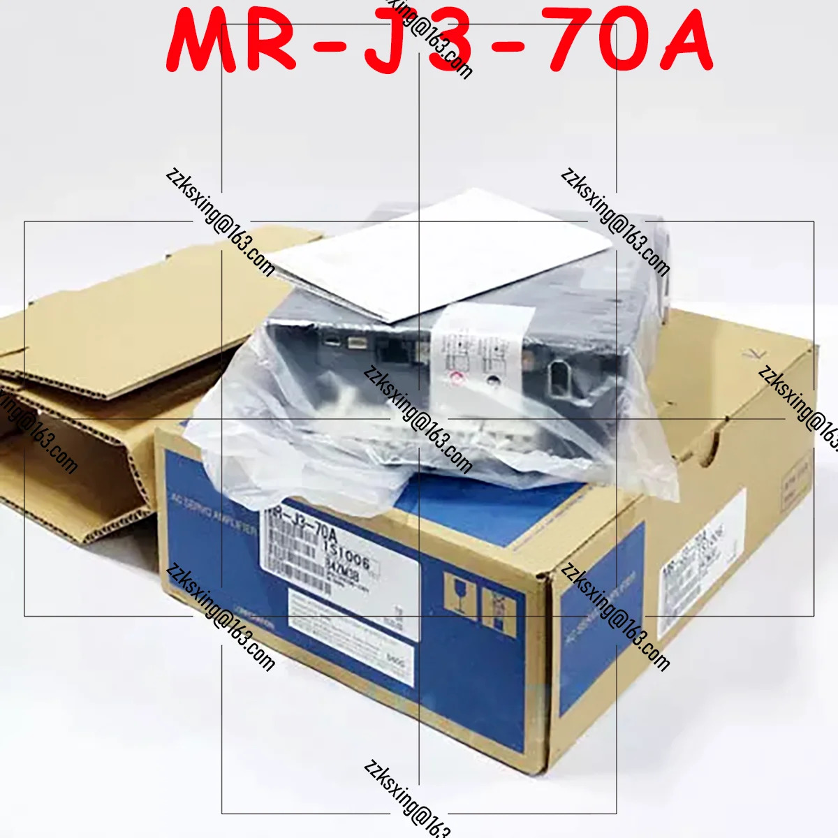 오리지널 MR-J3-70A AC 서보 드라이버 신