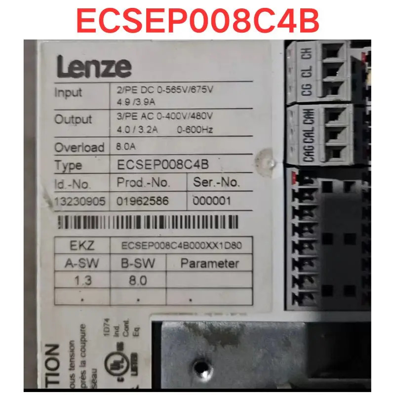 리퍼 ECSEP008C4B 서보 드라이브 기능 OK