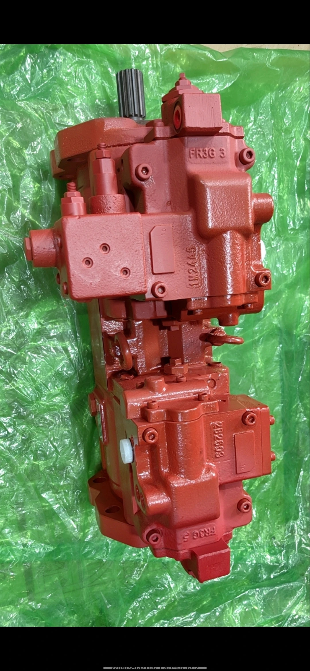 K3VG63-12NR-10L3 KPM 굴삭기 유압 피스톤 펌프 오일 K3V63DT-P100R-0E01-1 K3V63DT-1D0L-GN36-1
