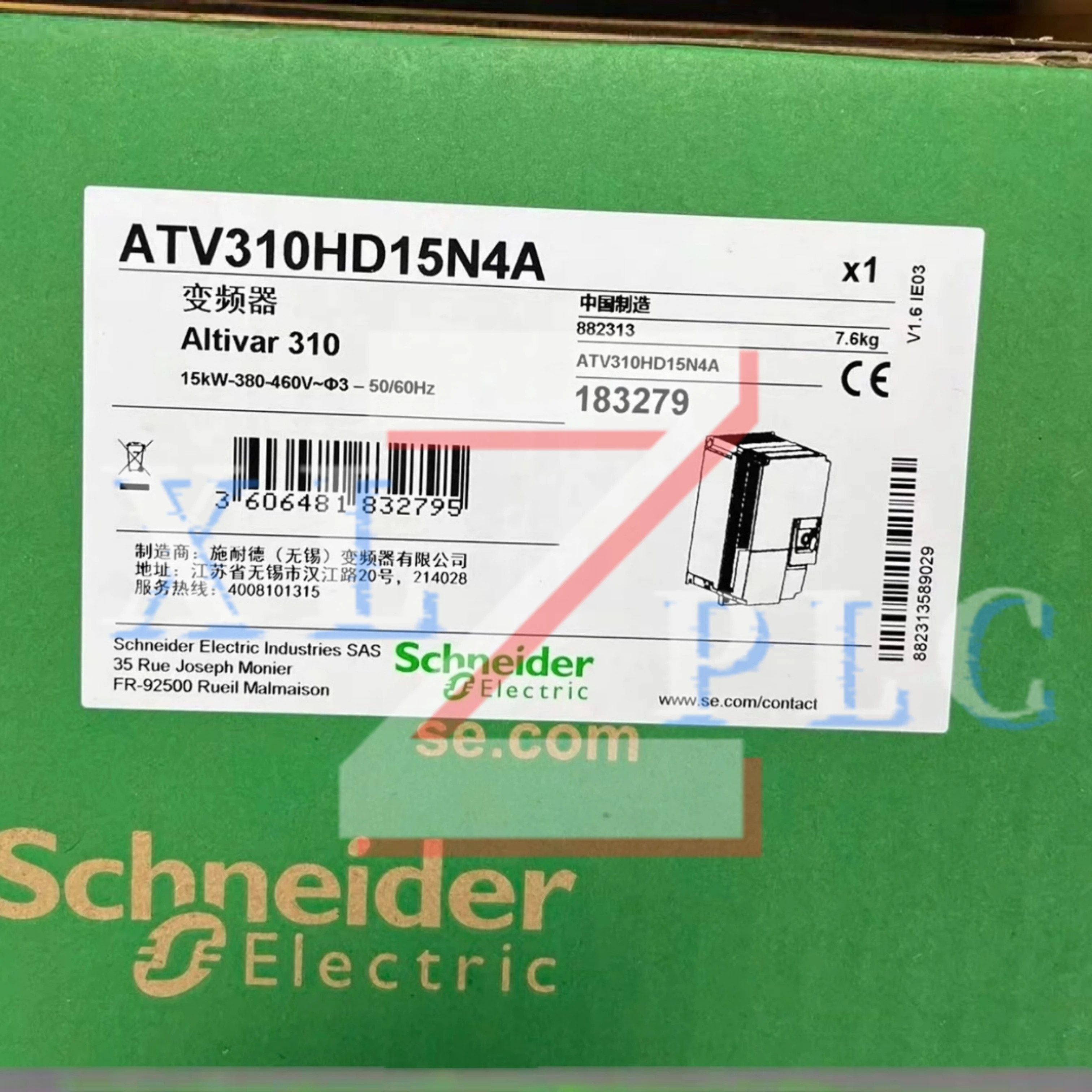 주파수 변환기 원본 ATV310HD15N4A 15kW 380-460V ATV310HD18N4A 18.5kW