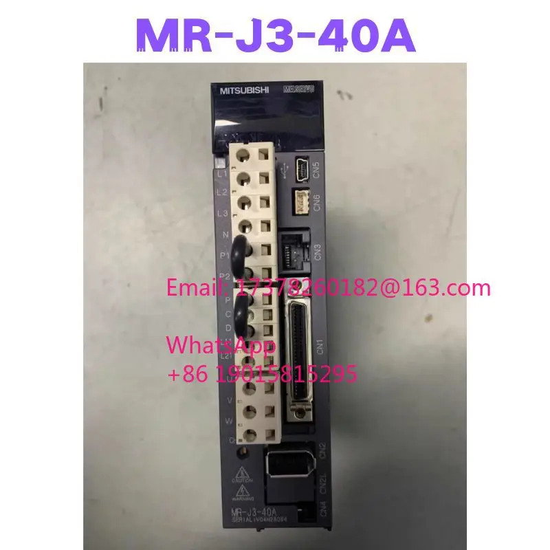리퍼 MR-J3-40A 서보 드라이브 완료