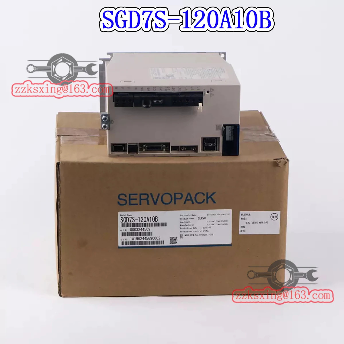 SGD7S-120A10B 오리지널 서보 드라이버 신