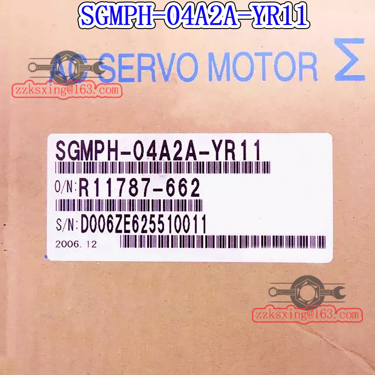 오리지널 AC 서보모터 신 SGM호환PH-04A2A-YR11