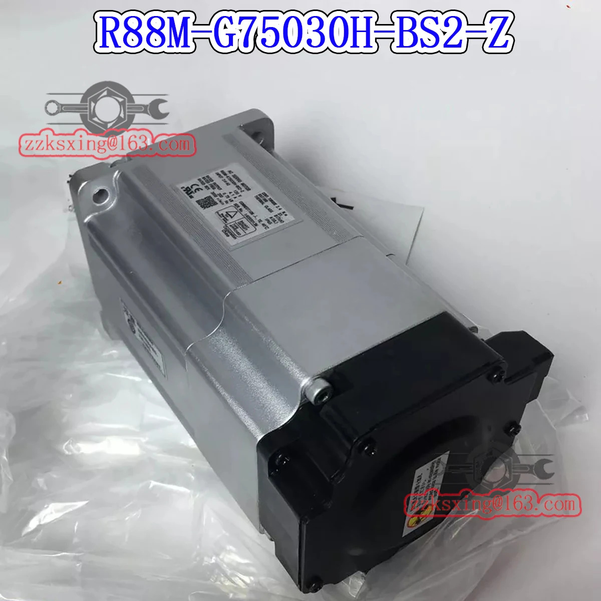 오리지널 AC 서보모터 R88M-G75030H-BS2-Z 신