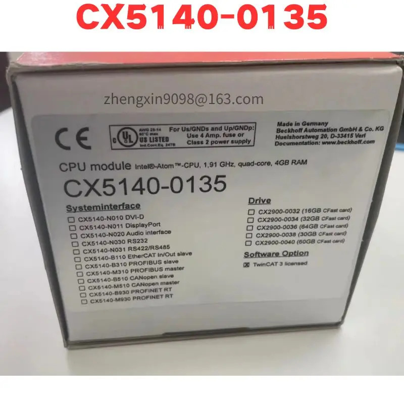 오리지널 CX5140-0135 CX5140 0135 모듈