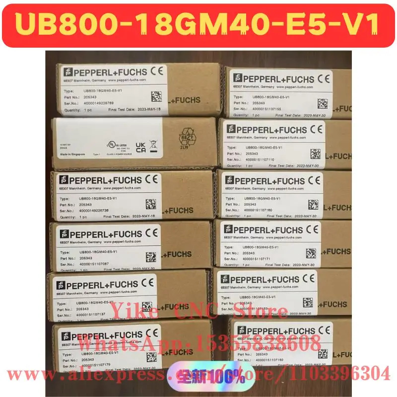 오리지널 UB800-18GM호환40-E5-V1 센서