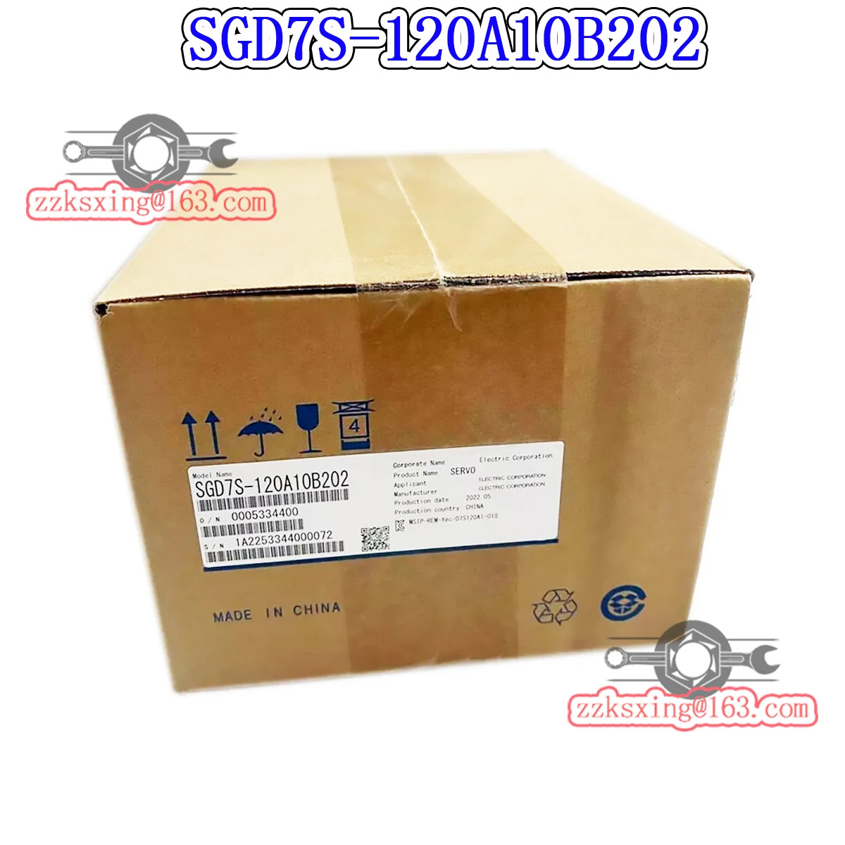SGD7S-120A10B202 오리지널 AC 서보 드라이버 신