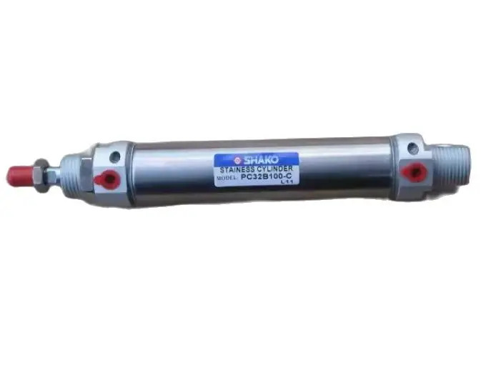 SHAKO 실린더 모델 PC20B25-C PC20 25 32 40B50 75 100 125 150 175 200 225 250 275/300-C PC32B100-C PC20B15