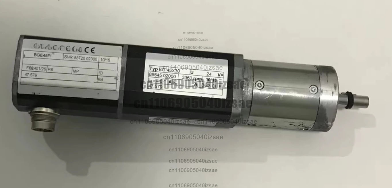 영구 자석 DC 모터 BG45X30 PLG 42S 리퍼 완료