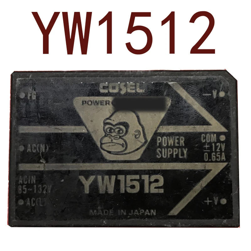 오리지널 YW1512 AC-DC AC85 132V 12V -12V 0.65A