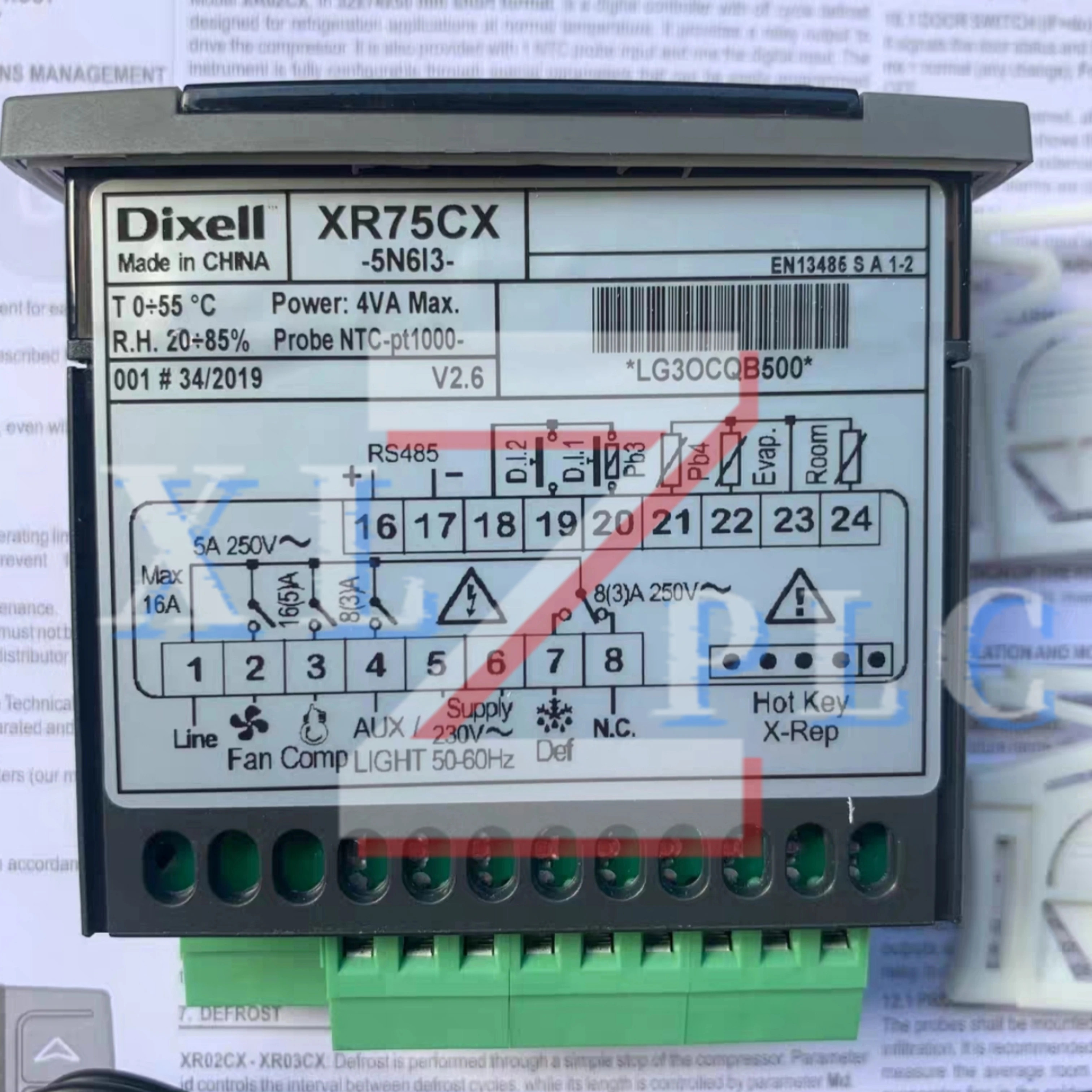 온도 컨트롤러 원본 XR75CX-5N6C0 XR75CX-5N6I3
