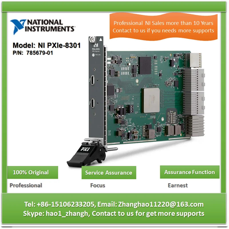 NI PXIe-8301 785679 -01 PXI 원격 제어 모듈