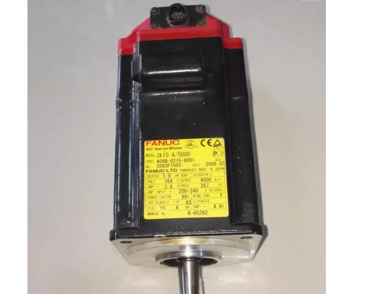 A06B-0215-B001 CNC 기계 A06B 0215 B001Fanuc AC 서보모터