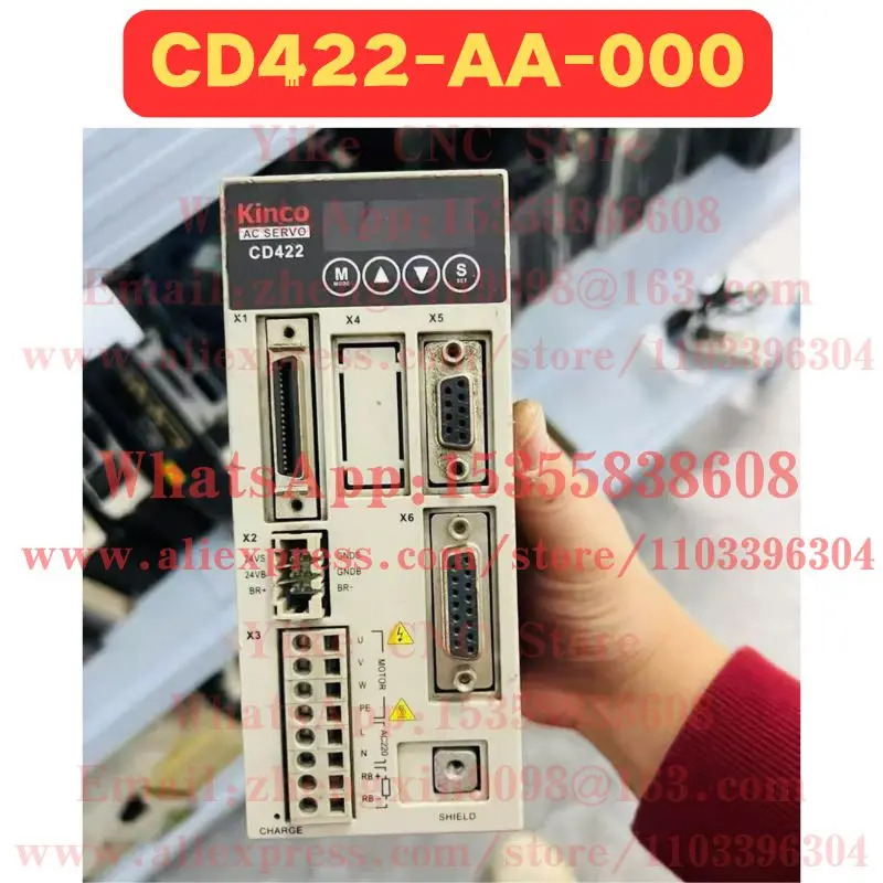 리퍼 서보 드라이브 CD422-AA-000 정상 기능 완료 OK