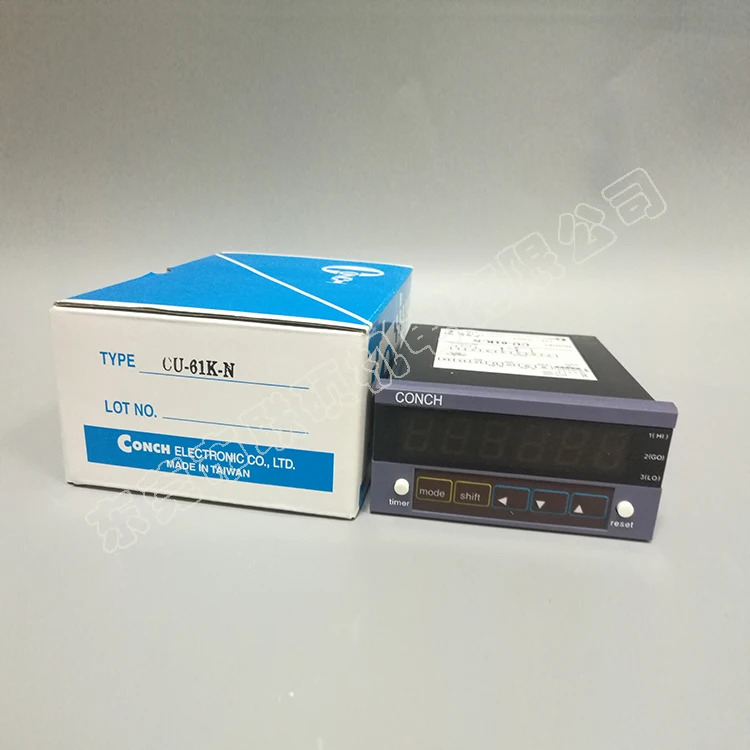 대만 Qisheng CONCH 카운터 CU-61K-N CU-61K-P 6 비트 1 단계 설정 디스플레이