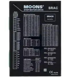 MOONS 스텝 모터 드라이버 SRAC2 SRAC4 SRAC8 3SRAC8 STF05/10-ECX-H STF03/10-C STF05-EC STF10/05-R-H RS03-S-A
