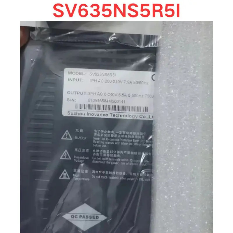 Inovance 서보 드라이브 SV635NS5R5I 0.75KW 운송