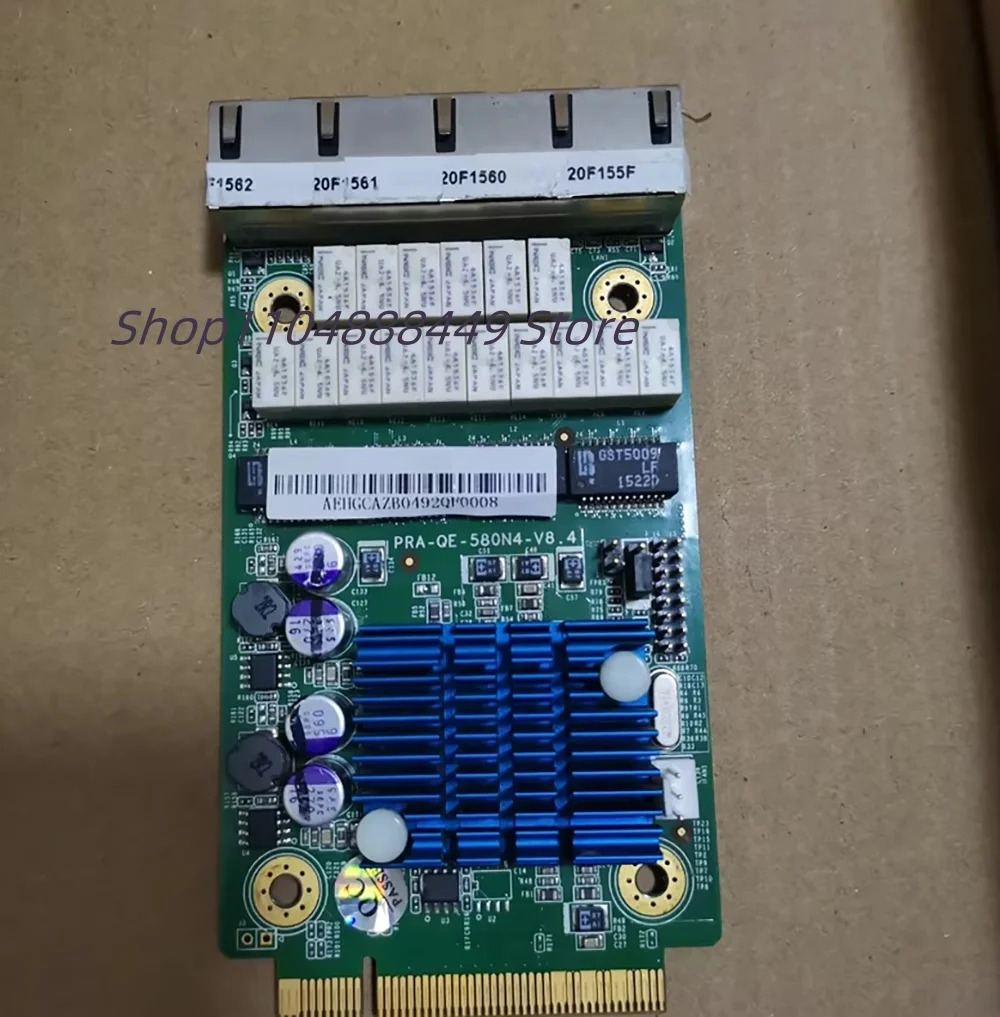 PRA-QE-580N4 PRA-QE-580N4-V8.4 4포트 네트워크 카드 모듈