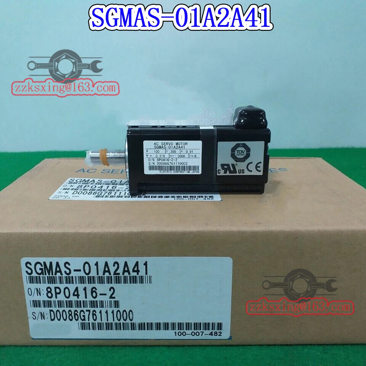 오리지널 AC 서보모터 신 SGM호환AS-01A2A41