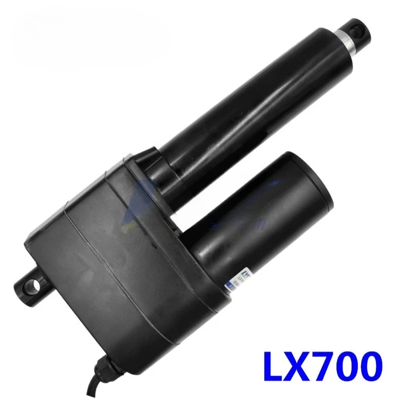 200MM 산업 추력 전기 푸시로드 선형 드라이버 DC 모터 금속 스테인레스 스틸