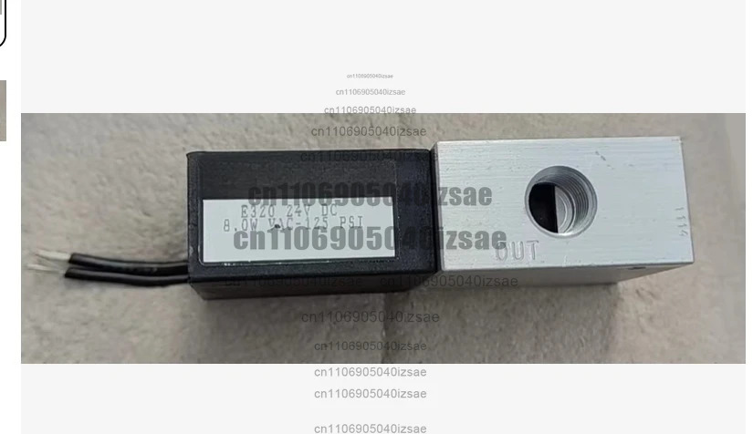 솔레노이드 밸브 E320 24V DC 8.0WVAC-125 PSI 리퍼 OK