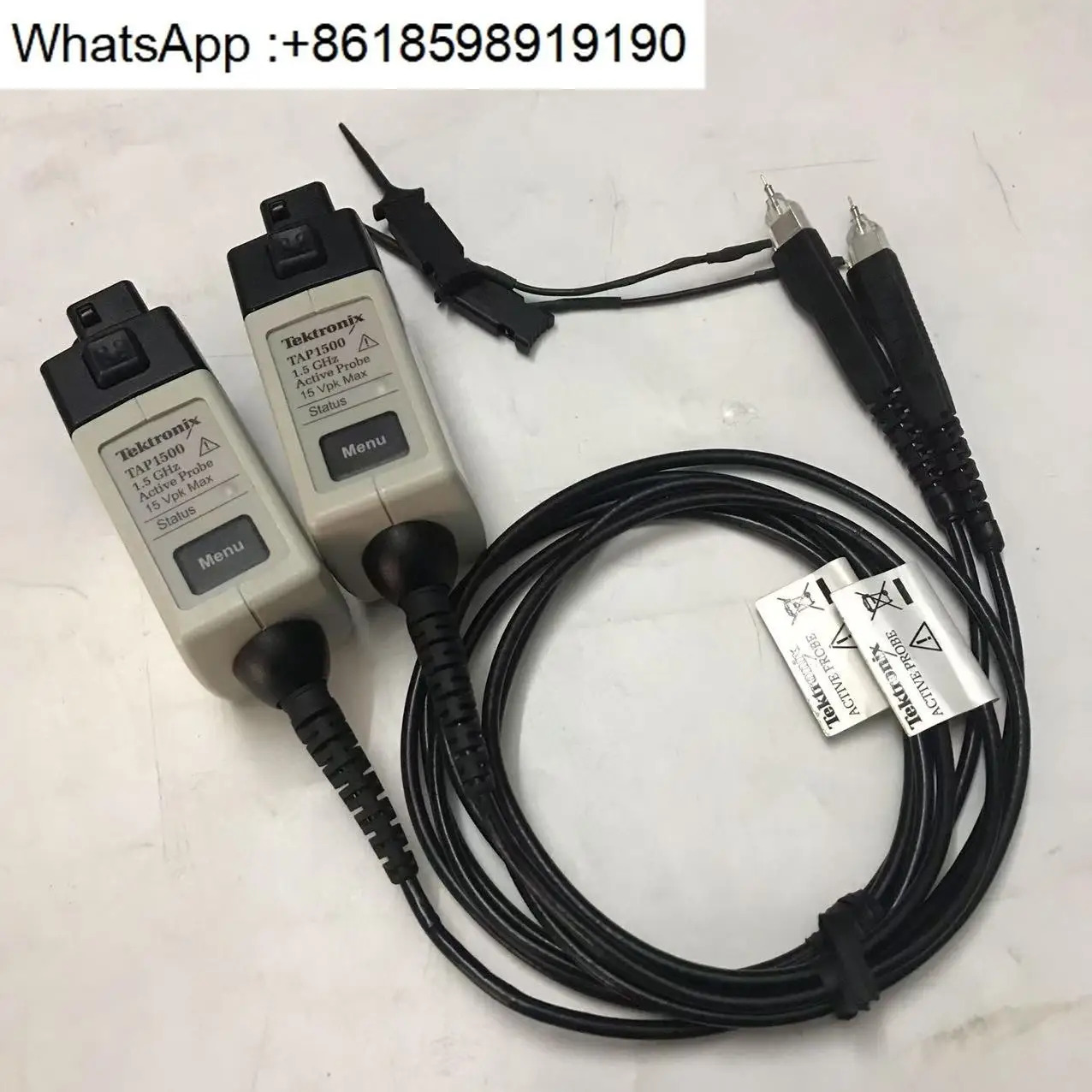 TAP1500 오실로스코프 프로브 1.5GHz 액세서리 리퍼 팁 접지 클램프