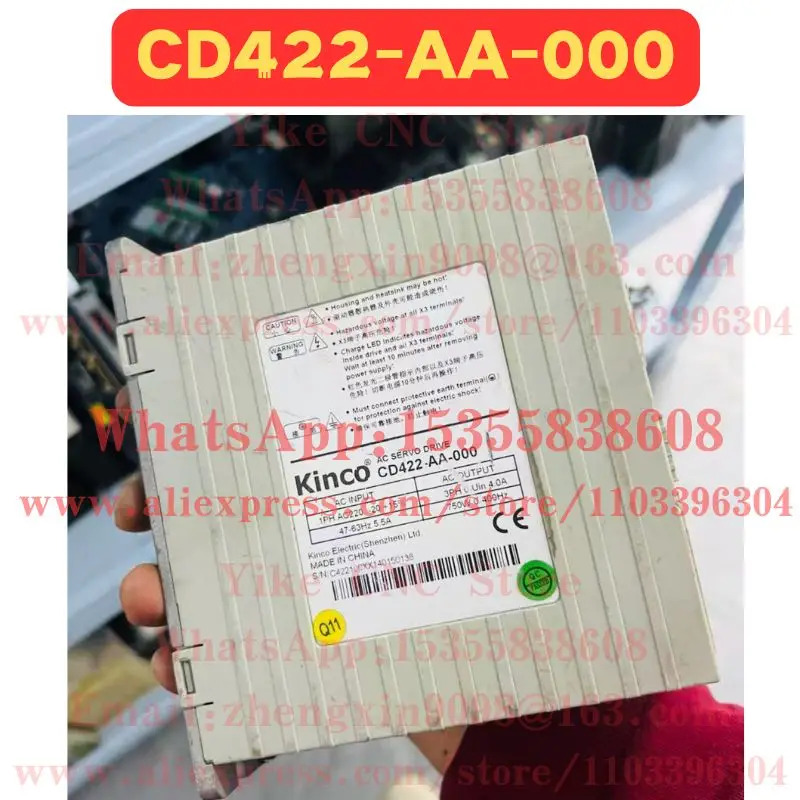 리퍼 서보 드라이브 CD422-AA-000 정상 기능 완료 OK