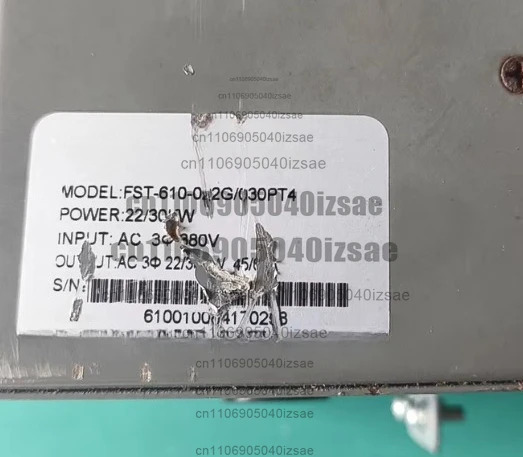 주파수 변환기 FST-610-022G/030PT4 22KW 380V 리퍼 완료