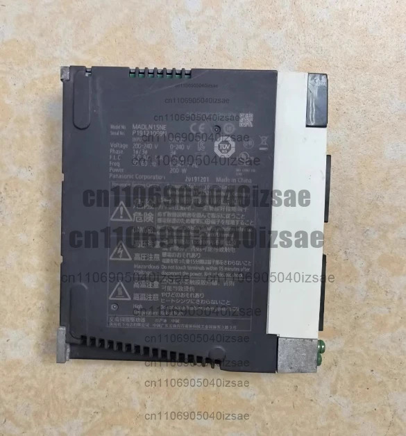 A6 서보 드라이브 MADLN15NE 입력 전압 200-240V 전력 200W 리퍼 OK