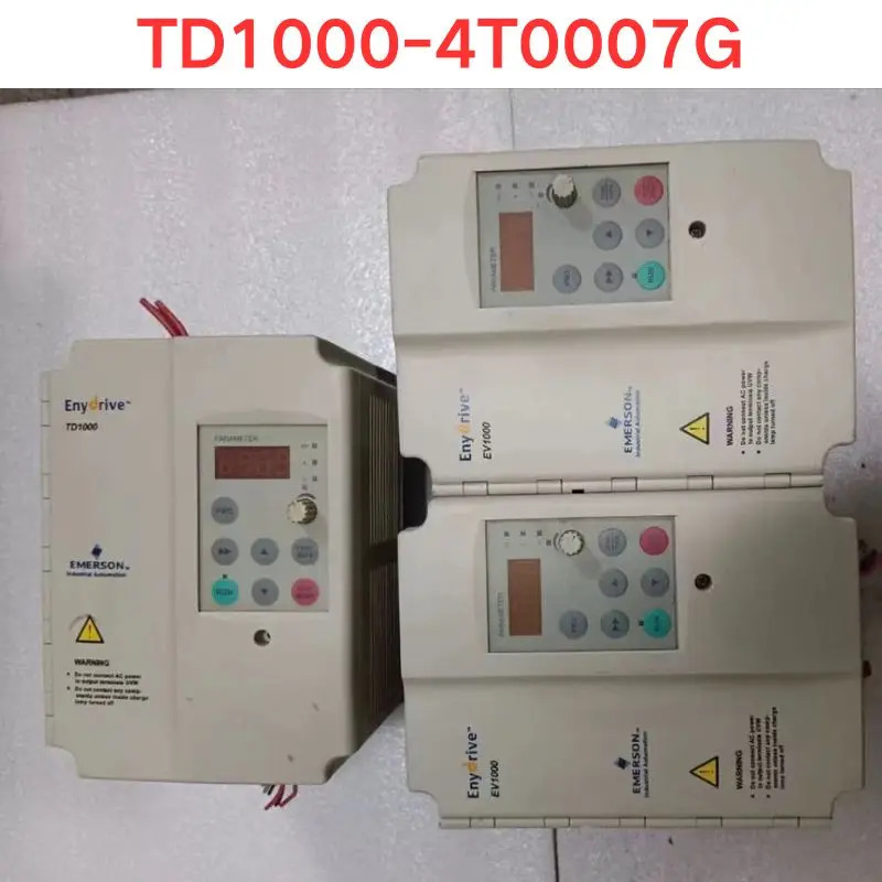 리퍼 에머슨 TD1000-4T0007G 주파수 변환기 0.75KW 기능 OK