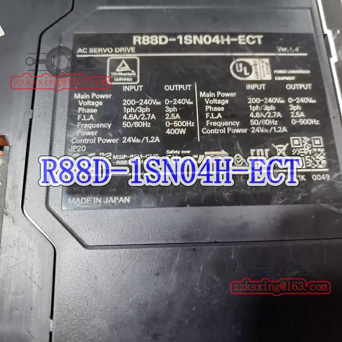 R88D-1SN04H-ECT AC 서보 드라이버 오리지널 -