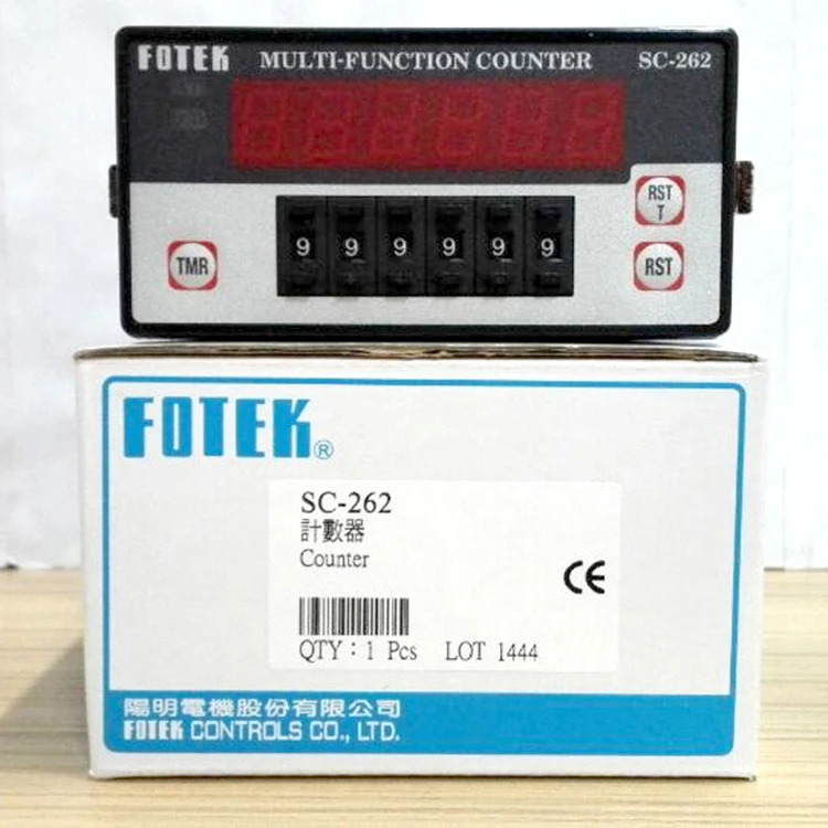 대만 FOTEK 디지털 디스플레이 카운터 스마트 SC-262