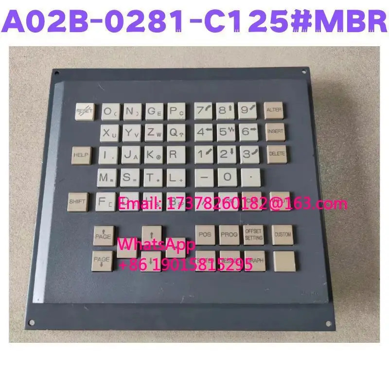 리퍼 A02B-0281-C125 MBR 조작 패널 완료